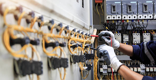 Professional Electrician technician working in Faith, NC